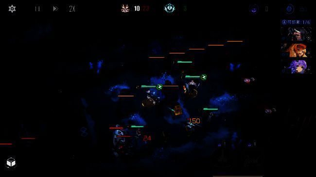 游戏角色局内升级相关画面