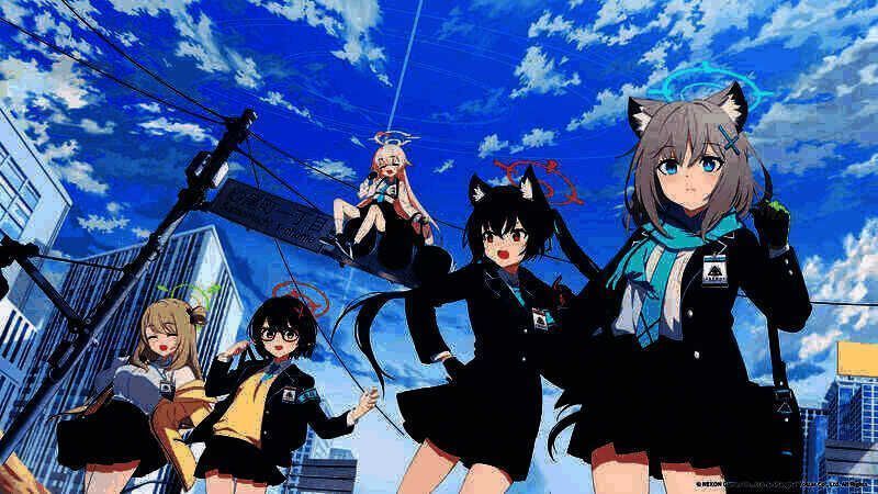 《蔚蓝档案》相关宣传图5