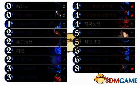 星灵贼卡组界面