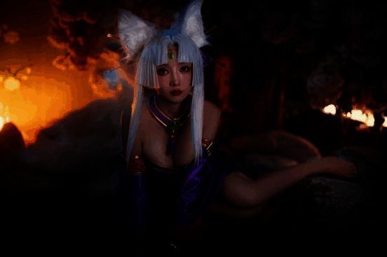 《神仙道3》coser宣传图