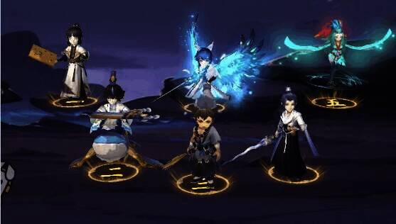 伙伴出场顺序图