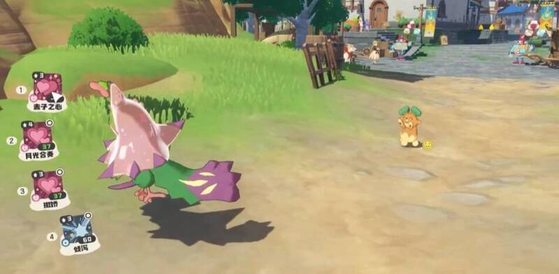 洛克王国宠物培养界面图