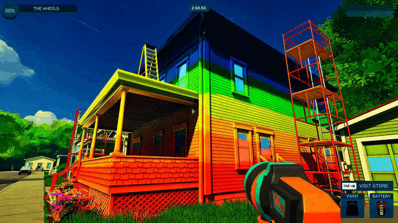 《喷漆模拟》游戏画面2