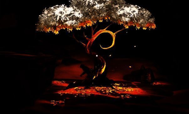 传送到瓦格瓦格树旁向左跑画面