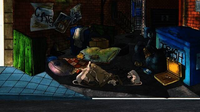 《废城喵游记》游戏画面