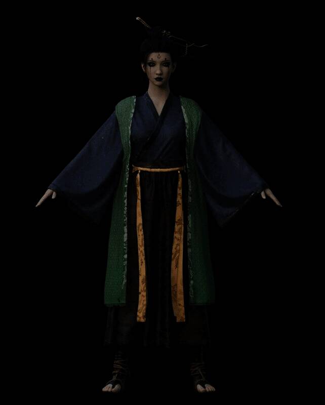 《黑神话:悟空》蜘蛛精四妹模型图2