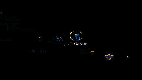 游戏中完整深地地图的场景图