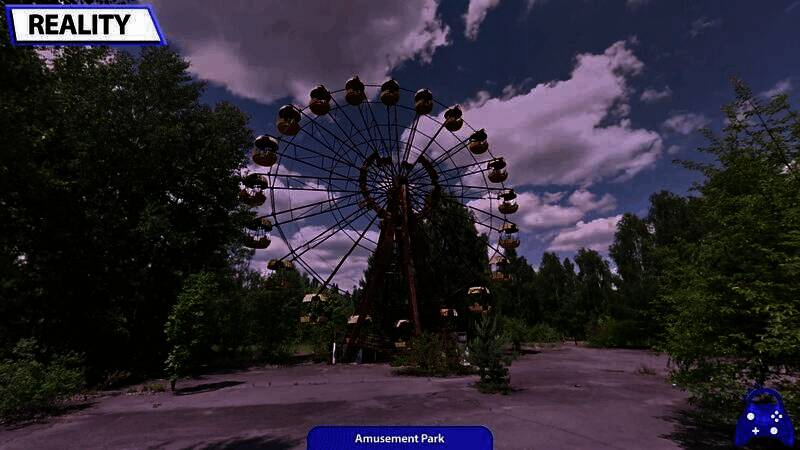 《潜行者2》游戏与现实对比画面8