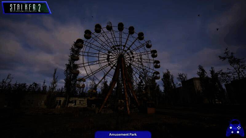 《潜行者2》游戏与现实对比画面9