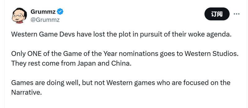 西方游戏在TGA提名中的相关画面