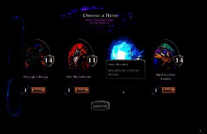 英雄重掷界面展示图