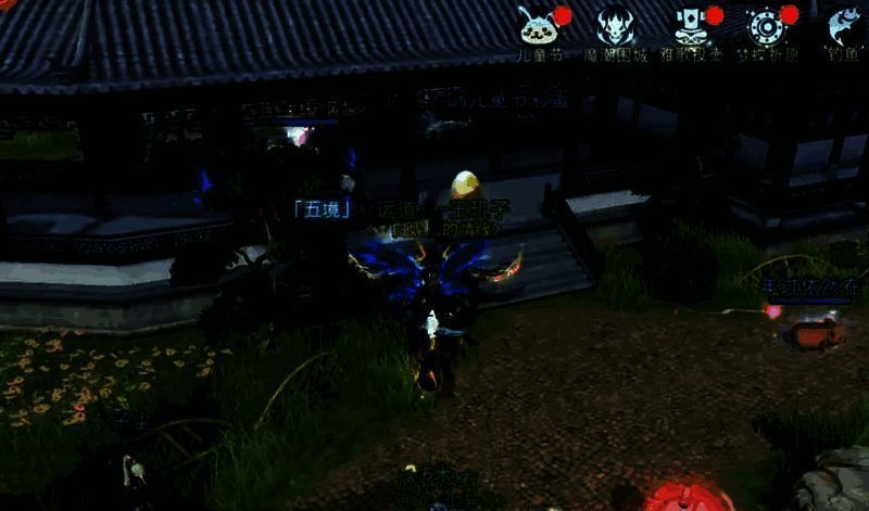 万松书院另一片区域左边走廊里第十七个彩蛋位置