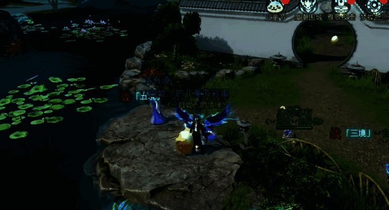 万松书院‘文有道’NPC旁边和圆门路中间第二十五、二十六个彩蛋位置