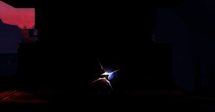 站在铁栏上图片