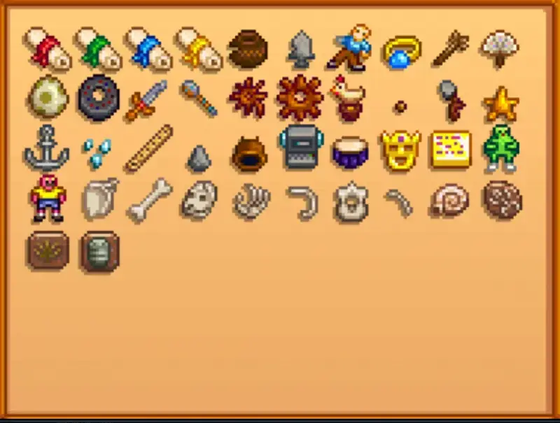 星露谷物语可收集古物图片