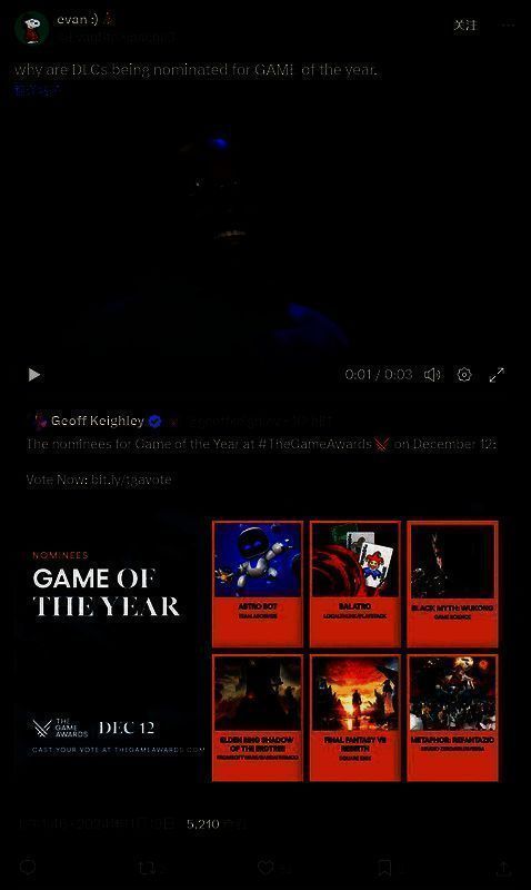 TGA年度游戏奖项提名相关图片3