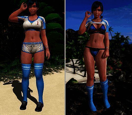 《死或生:沙滩排球女神假期》足球泳装包