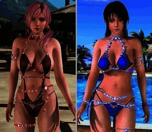 《死或生:沙滩排球女神假期》新泳装