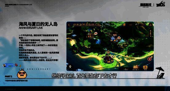 《碧蓝航线》6周年无人岛活动宣传图