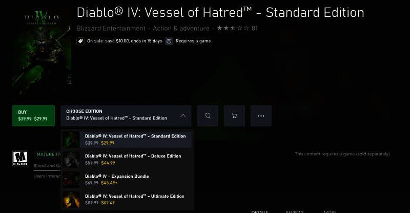 《暗黑破坏神4:憎恨之躯》促销相关图片2
