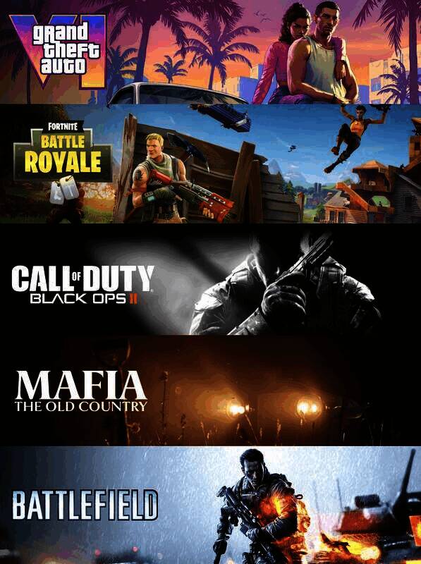 2025年重磅游戏相关宣传图