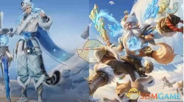 百里守约雪豹皮肤形象图片