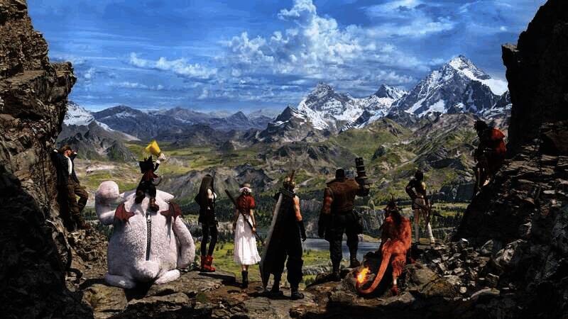 《最终幻想7》相关战斗画面