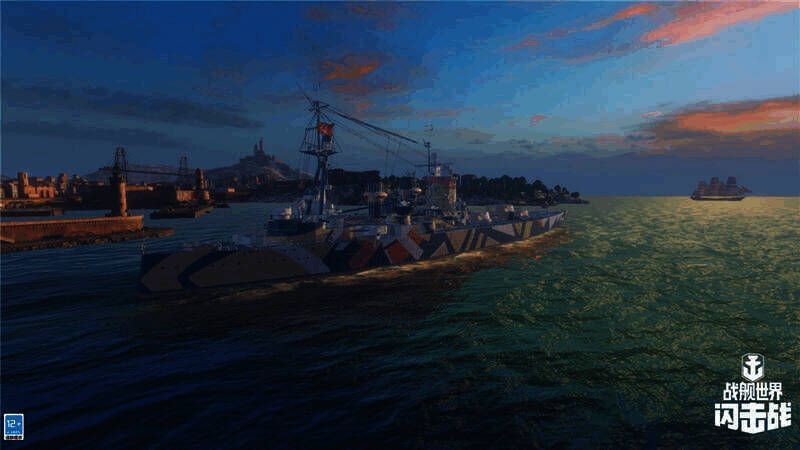 《战舰世界闪击战》科林伍德活动画面