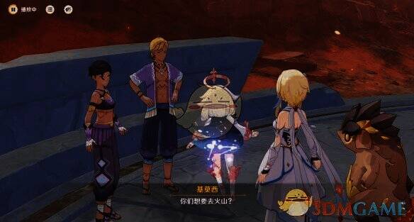 击败敌人后与NPC对话界面