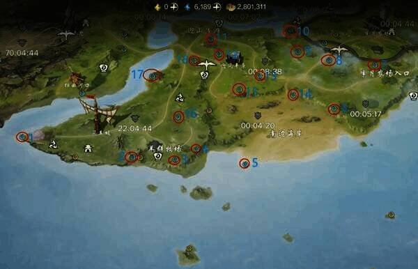 风车坡记忆之灵分布区域配图