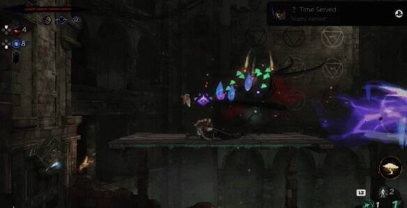 使用锐目能力攻击狱卒画面