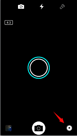 元道经纬相机点击设置图标界面图