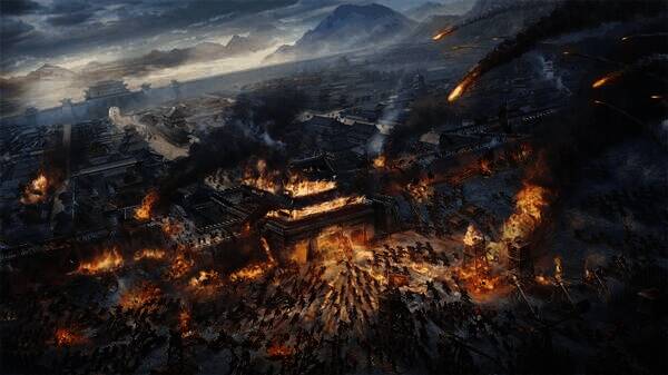 《战地无疆》攻城战场景图