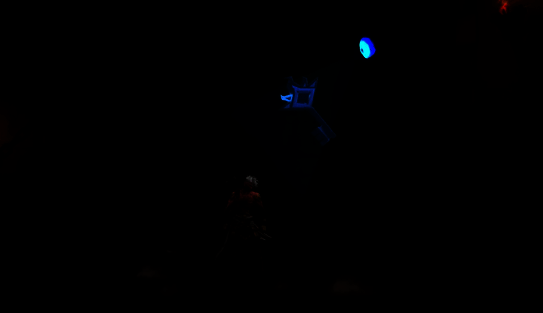 房间中间层门的场景图