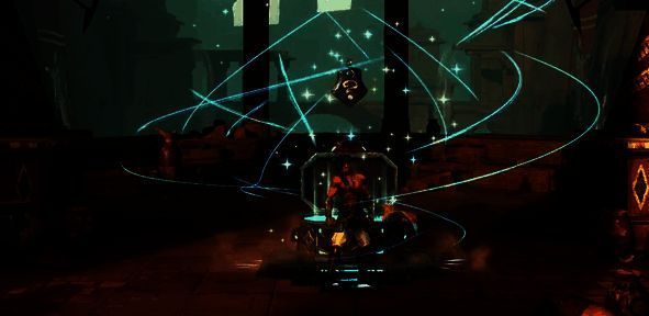 开启宝箱拿到护符图