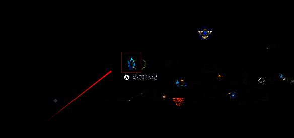 藏经殿区域入口处左边的画面