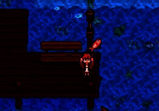 星露谷物语声纳浮漂使用场景画面