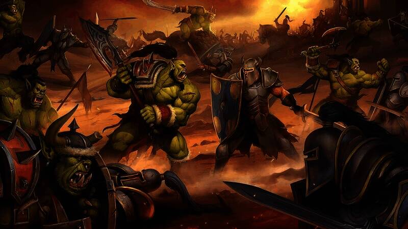 《魔兽争霸》相关宣传图1