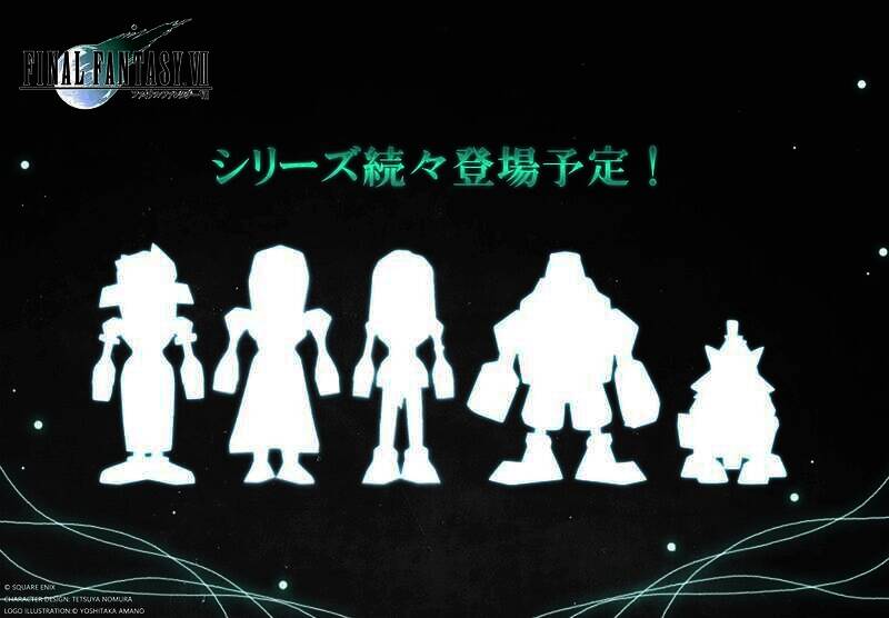 原版《最终幻想7》相关角色人偶概念图