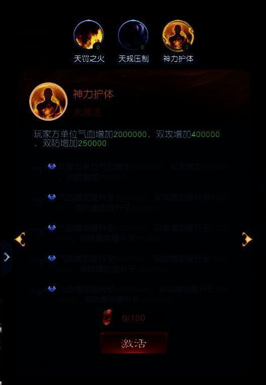 玩法专属技能界面图3