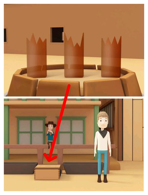 穿粉色衣服的人开枪打碎酒瓶