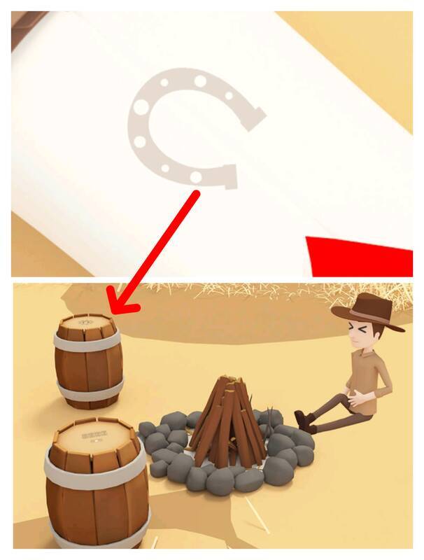 第四个场景马旁边的人及第三个场景篝火旁左上桶