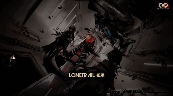 环形走廊与太空元素画面