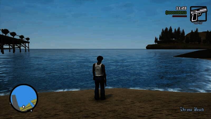 《GTA：三部曲-终极版》更新后的游戏画面