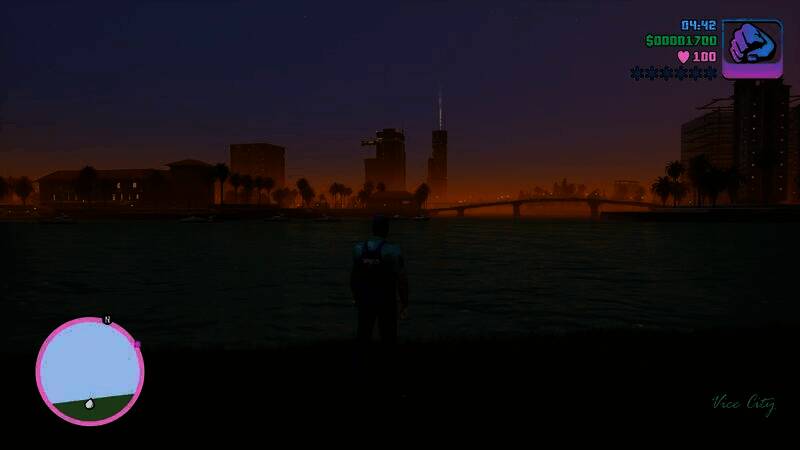 《GTA：三部曲-终极版》更新后的游戏画面