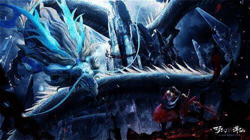 《梦幻新诛仙》天帝剑冢寒霜剑灵挑战场景图