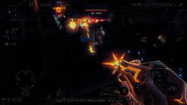 步枪六方护盾反击动图