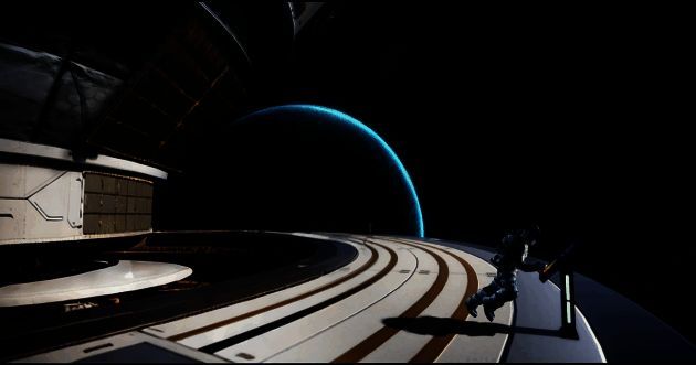 开普勒空间站外太空场景图