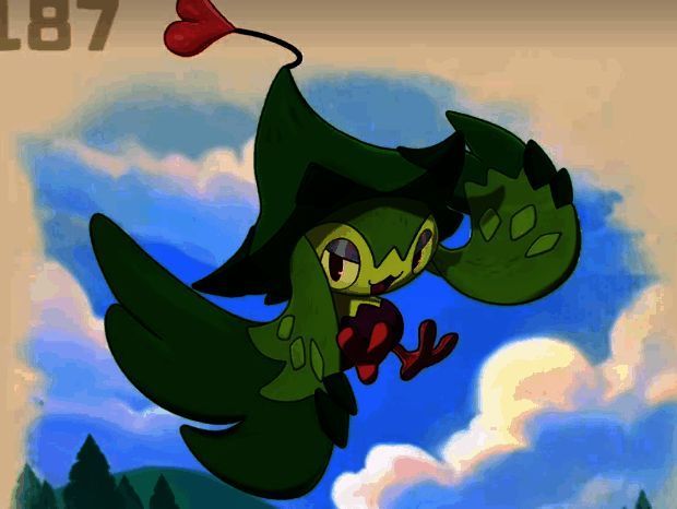 洛克王国绿翼鸟相关图片2