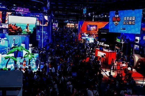 ChinaJoy展示区相关图2
